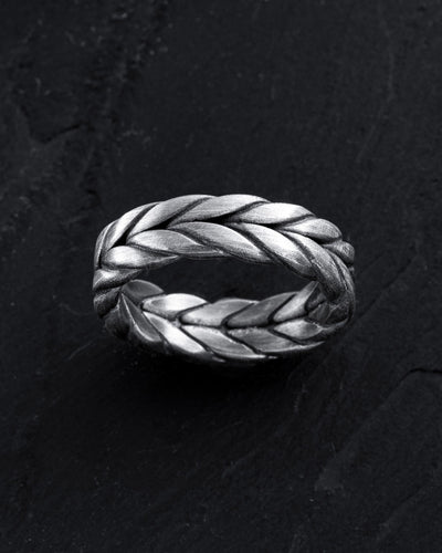 Anillo de plata TRITICUM — imagen principal