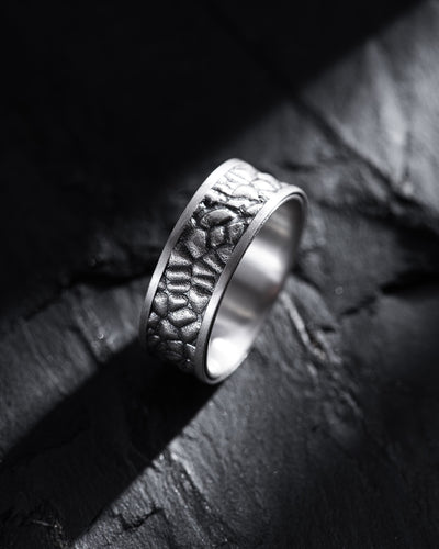 Silverring STONE WALLS – produktbild 2