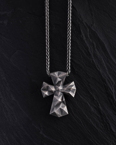 Colgante de plata KOZAK CROSS — imagen principal