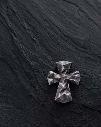 Colgante de plata KOZAK CROSS — imagen de producto 3