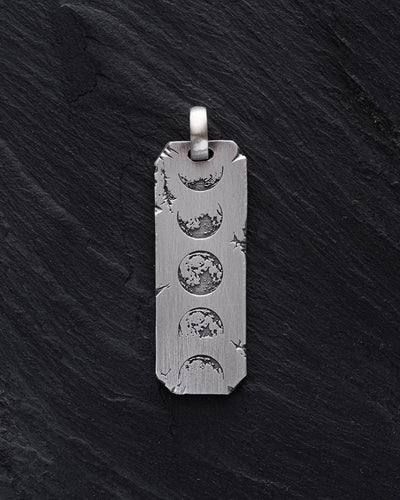Pandantiv din argint MOON PHASE — imaginea 3