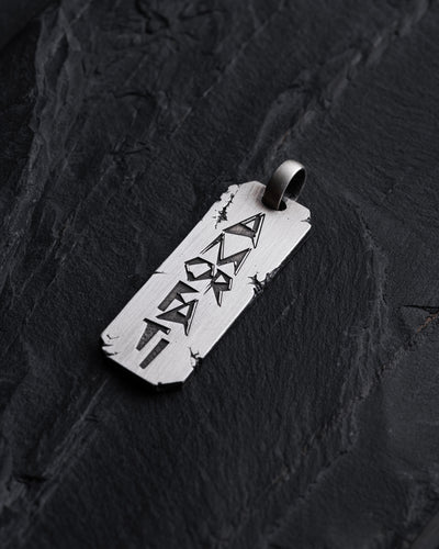 Colgante de plata AMOR FATI — imagen de producto 2