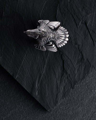 Inel din argint THE EAGLE — imaginea 3