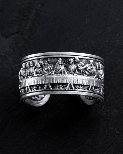 Anillo de plata THE LAST SUPPER — imagen principal