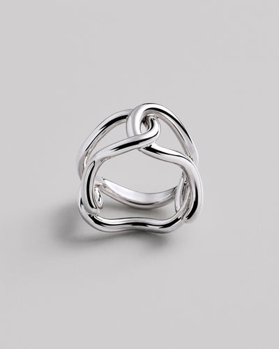 Silver ring SILHOUETTE
