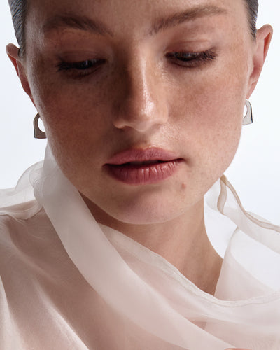 Silver earrings SUEÑO