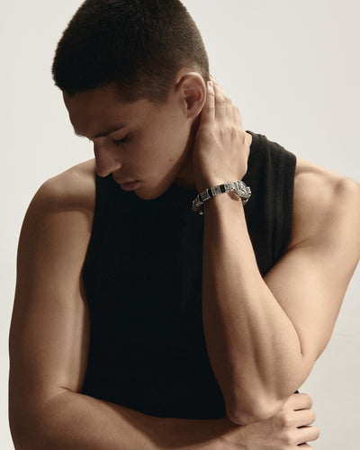 Silver bracelet JESUS CHRIST