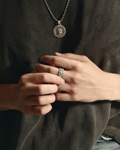 Anillo de plata CROSS PATTÉE