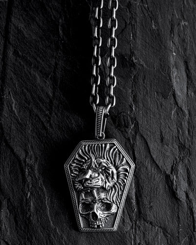 Colgante de plata MEMENTO MORI — imagen principal