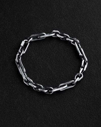 Pulsera de plata DOUBLE — imagen principal