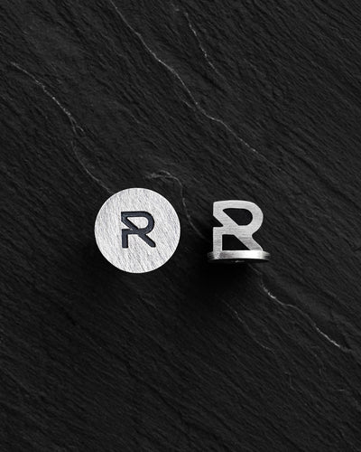 Pendiente individual de plata REYTEL — imagen principal