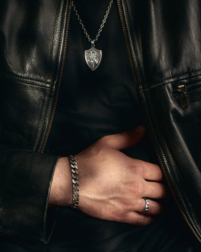 Ασημένιο μενταγιόν PRAYING HANDS — εικόνα προϊόντος 3