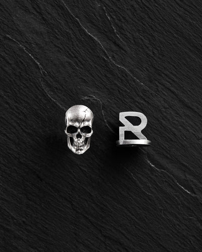 Silver single earring SCHEDEL