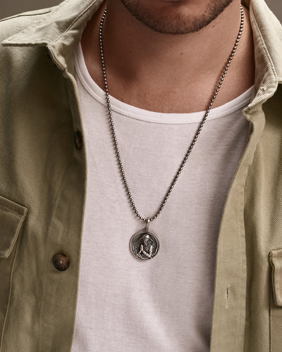 Colgante de plata HOLY MOTHER MARY — imagen de producto 2