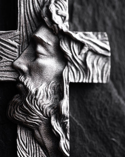 Cruz de plata THE FACE OF FAITH — imagen de producto 2