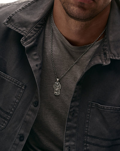 Silverkors ARCHANGEL MICHAEL – produktbild 2
