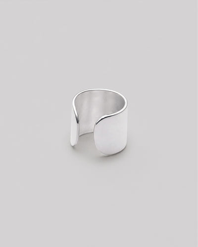 Earcuff individual de plata GLOSS — imagen principal