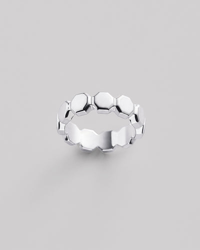 Silver ring TRAME