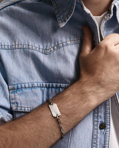 Silverarmband MINNEBRUK – produktbild 3