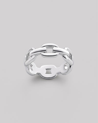 Silver ring CHAIN
