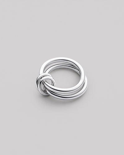 Bague en argent TWIN