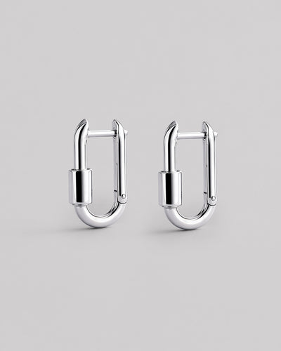 Pendientes de plata KARABIN — imagen de producto 2