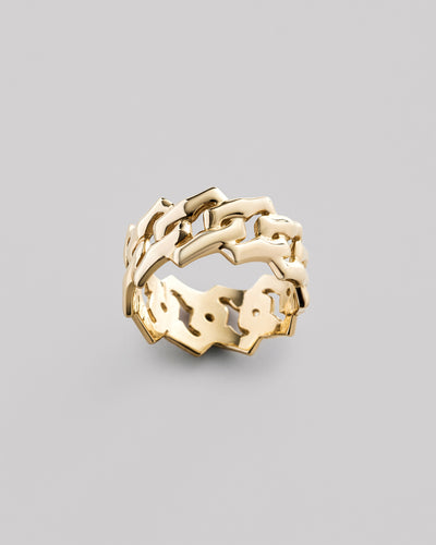 Anillo LIAISON (oro amarillo de 14 quilates) — imagen principal