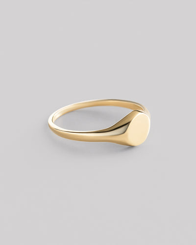 Ring BASIC (14K gult guld) – produktbild 2