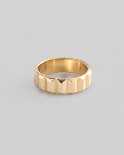Ring FACCETTA (14K gult guld) – produktbild 2