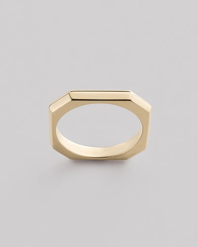 Ring CADRE (14K gult guld) – huvudbild