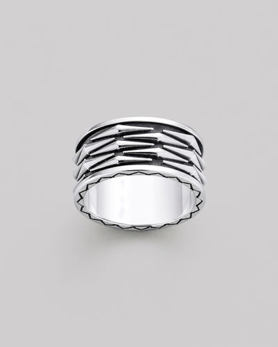Silver ring ENDLESS
