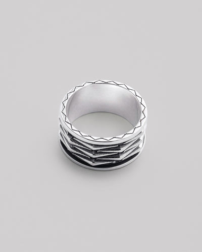 Silver ring ENDLESS