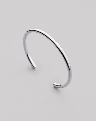 Silver bangle LIBRE