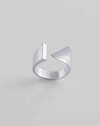Silver ring BRUMA