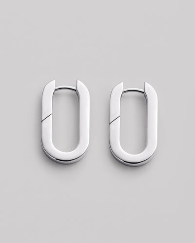 Silver earrings SOUL