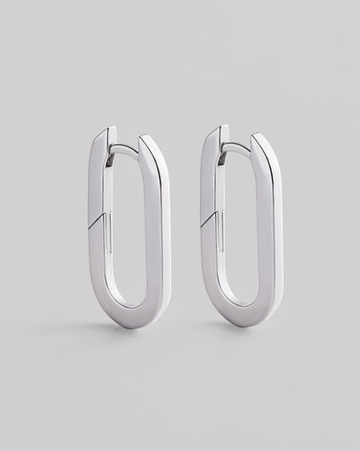 Silver earrings SOUL