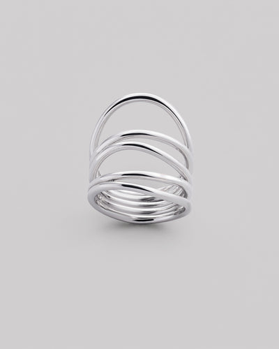 Silver ring LEVITY