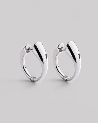 Silver earrings LÉGÈRE