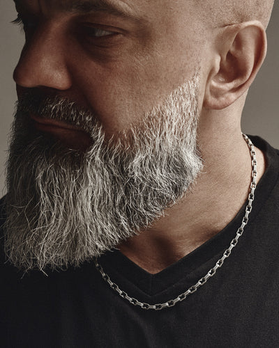 Stříbrný řetízek TAPFER – pohled 2