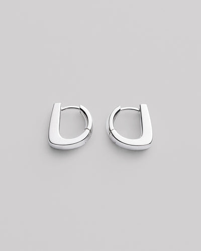 Silver earrings INTERO