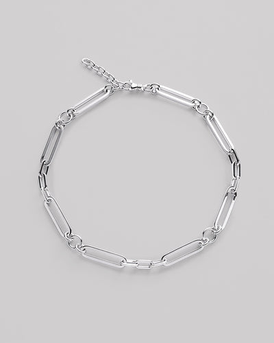 Silver necklace LIAISON