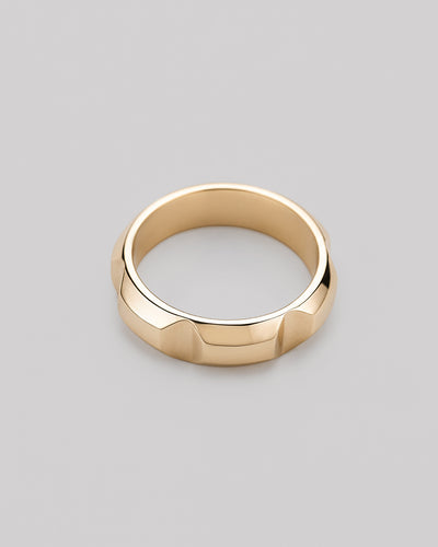 Ring FLAWLESS (14k yellow gold)