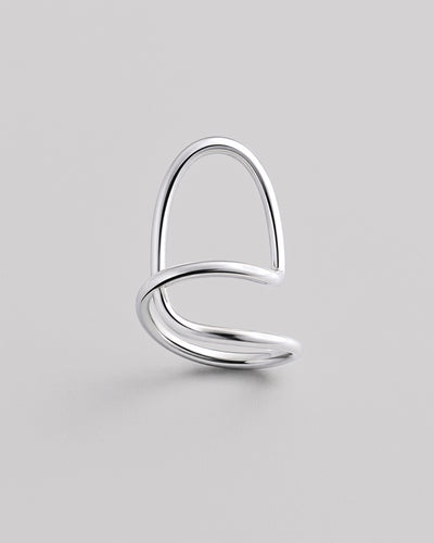 Silberring CONTOUR