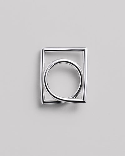 Silver ring FRAME