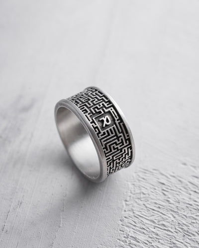 Anillo de plata LABYRINTH — imagen de producto 3