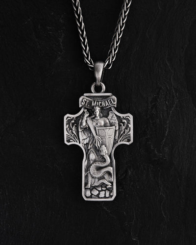 Cruz de plata ST. MICHAEL — imagen principal