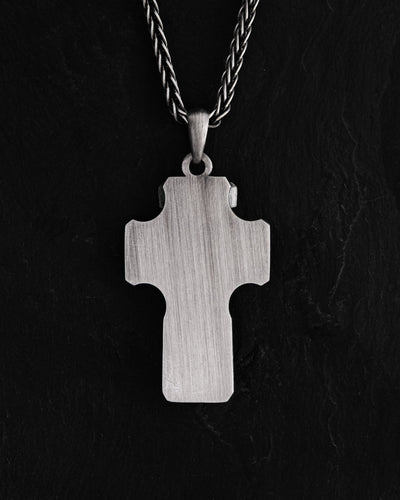 Cruz de plata ST. MICHAEL — imagen de producto 3