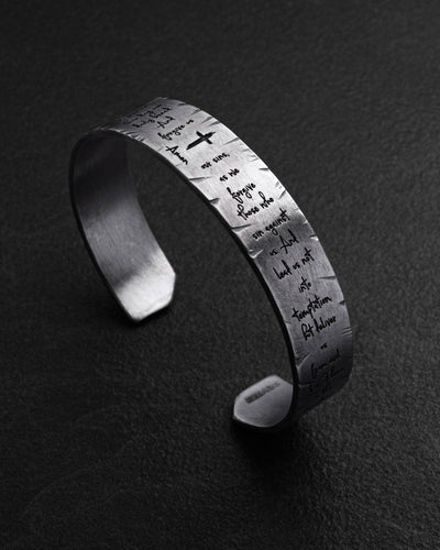 Brazalete de plata THE LORD'S PRAYER — imagen de producto 3