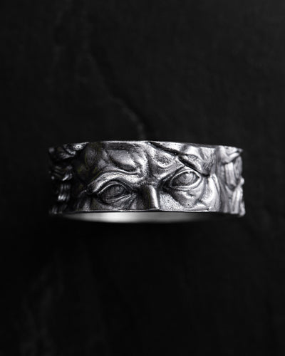 Bague en argent MOÏSE — vue 3