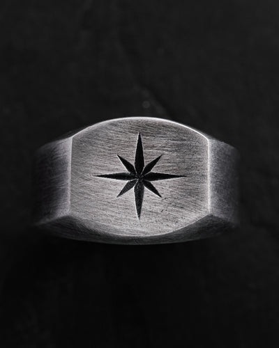 Inel din argint POLAR STAR — imaginea 3